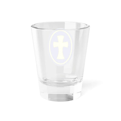 Coat of arms of Løgumkloster (Denmark) (Coat of Arms) Shot Glass 1.5oz - Go Mug Yourself
