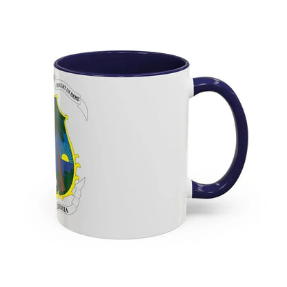 Coat of arms of Liberia - Accent Coffee Mug - Go Mug Yourself