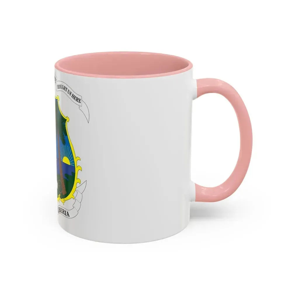 Coat of arms of Liberia - Accent Coffee Mug - Go Mug Yourself