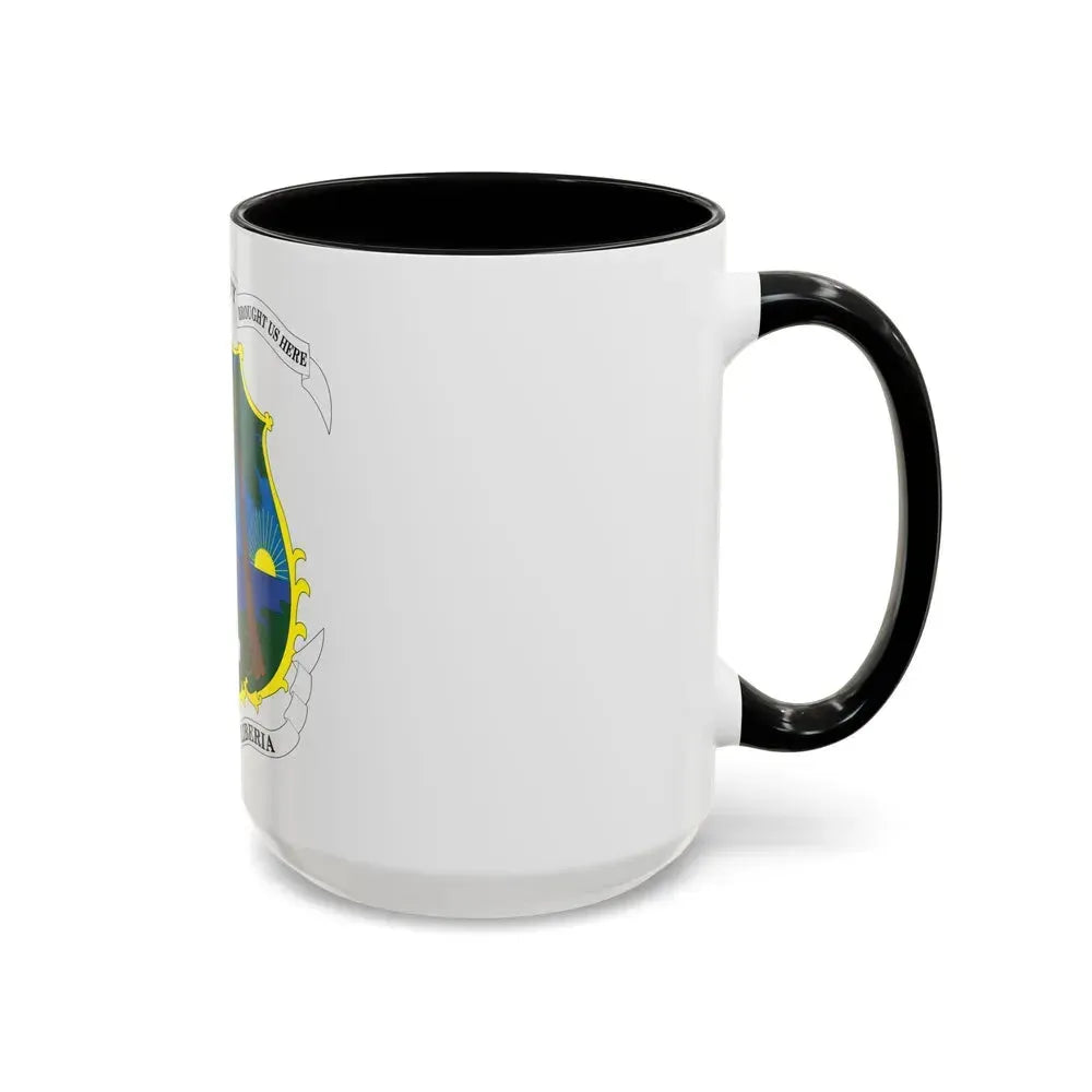 Coat of arms of Liberia - Accent Coffee Mug - Go Mug Yourself