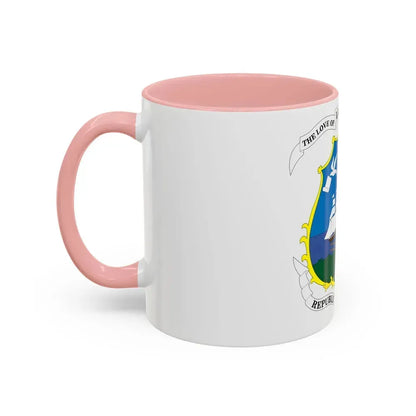 Coat of arms of Liberia - Accent Coffee Mug - Go Mug Yourself