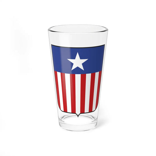 Coat of arms of Liberia in 1889 - Pint Glass 16oz-16oz-Go Mug Yourself