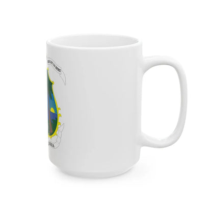 Coat of arms of Liberia - White Coffee Mug-Go Mug Yourself