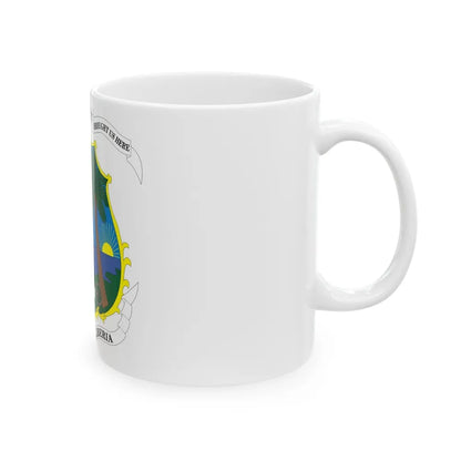 Coat of arms of Liberia - White Coffee Mug-Go Mug Yourself