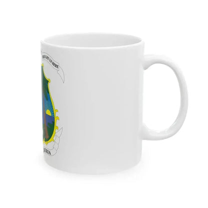 Coat of arms of Liberia - White Coffee Mug - Go Mug Yourself