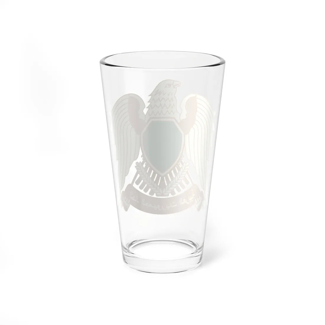 Coat of arms of Libya 1977-2011 (Libya) (Coat of Arms) Pint Glass 16oz - Go Mug Yourself