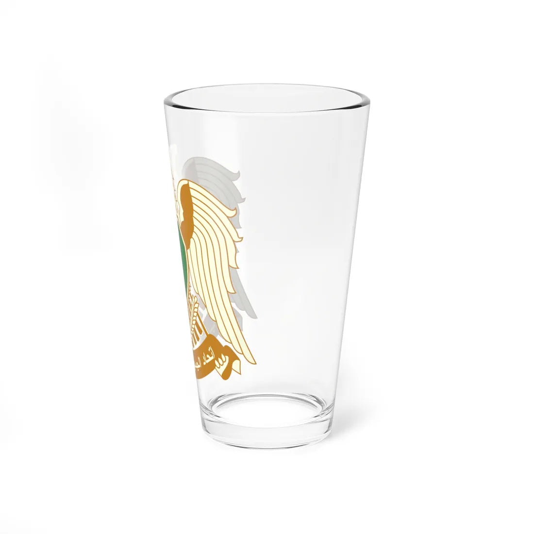 Coat of arms of Libya 1977-2011 (Libya) (Coat of Arms) Pint Glass 16oz - Go Mug Yourself