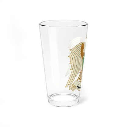 Coat of arms of Libya Tobruk Government (Libya) (Coat of Arms) Pint Glass 16oz - Go Mug Yourself