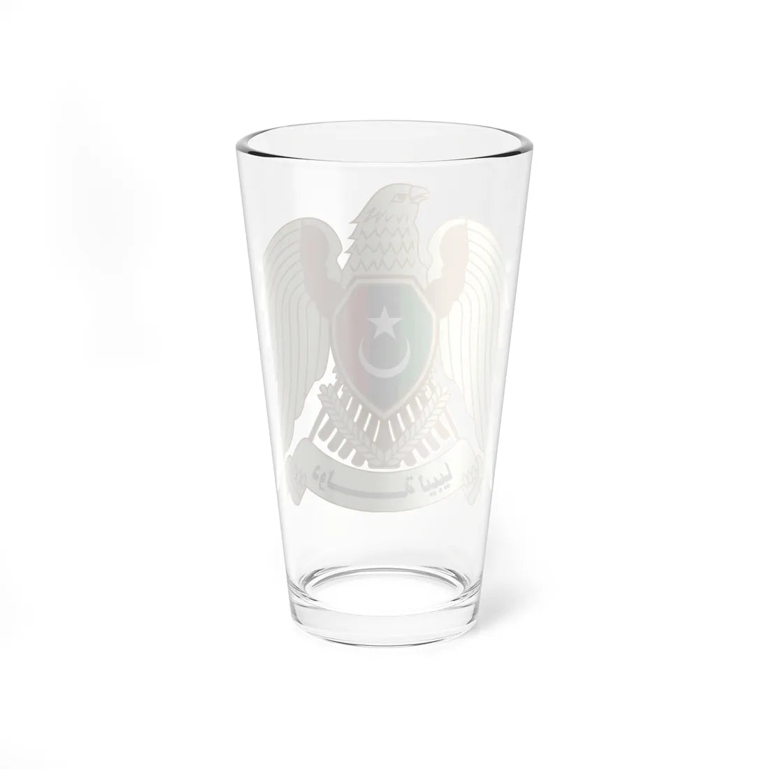 Coat of arms of Libya Tobruk Government (Libya) (Coat of Arms) Pint Glass 16oz - Go Mug Yourself