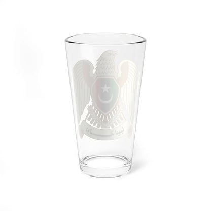 Coat of arms of Libya Tobruk Government (Libya) (Coat of Arms) Pint Glass 16oz - Go Mug Yourself