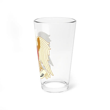 Coat of arms of Libya Tobruk Government (Libya) (Coat of Arms) Pint Glass 16oz - Go Mug Yourself