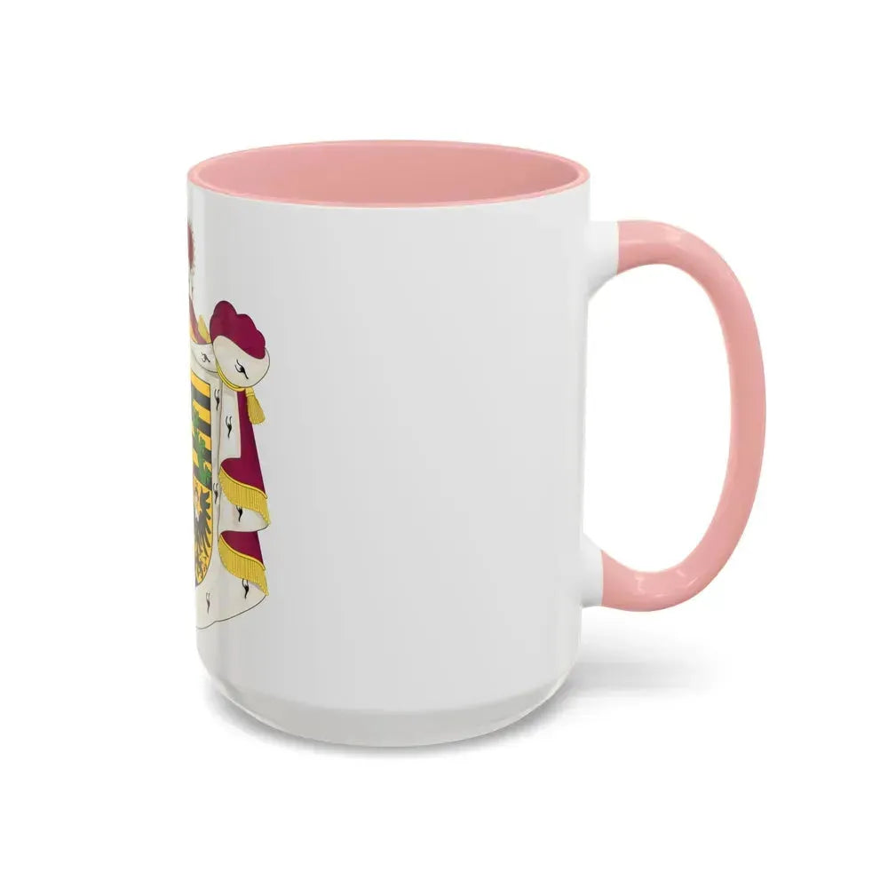 Coat of arms of Liechtenstein - Accent Coffee Mug - Go Mug Yourself