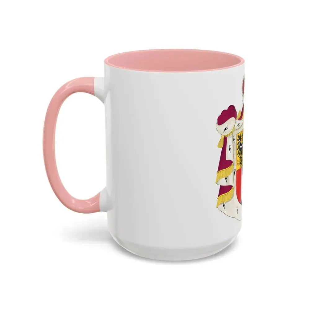 Coat of arms of Liechtenstein - Accent Coffee Mug - Go Mug Yourself