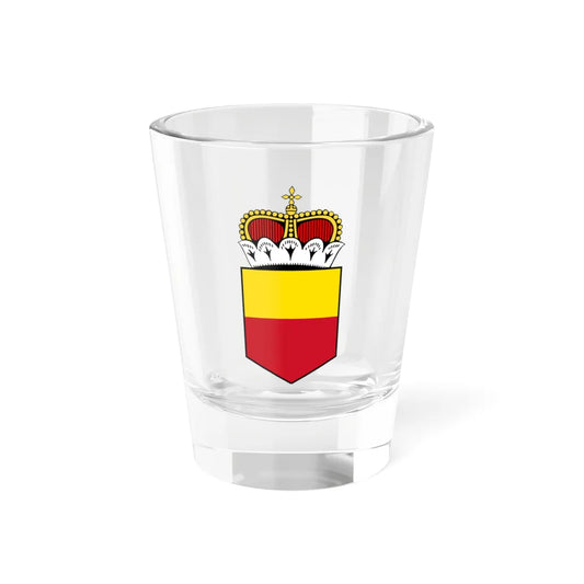Coat of arms of Liechtenstein Lesser (Liechtenstein) (Coat of Arms) Shot Glass 1.5oz 1.5oz - Go Mug Yourself