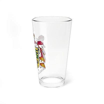 Coat of arms of Liechtenstein (Liechtenstein) (Coat of Arms) Pint Glass 16oz - Go Mug Yourself