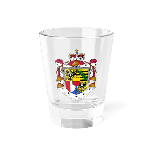 Coat of arms of Liechtenstein (Liechtenstein) (Coat of Arms) Shot Glass 1.5oz 1.5oz - Go Mug Yourself