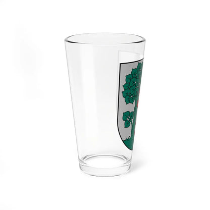 Coat of Arms of Liepāja (Latvia) (Coat of Arms) Pint Glass 16oz - Go Mug Yourself