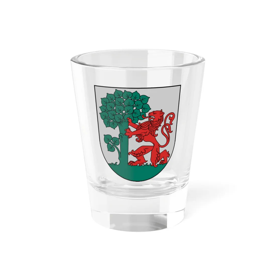 Coat of Arms of Liepāja (Latvia) (Coat of Arms) Shot Glass 1.5oz 1.5oz - Go Mug Yourself