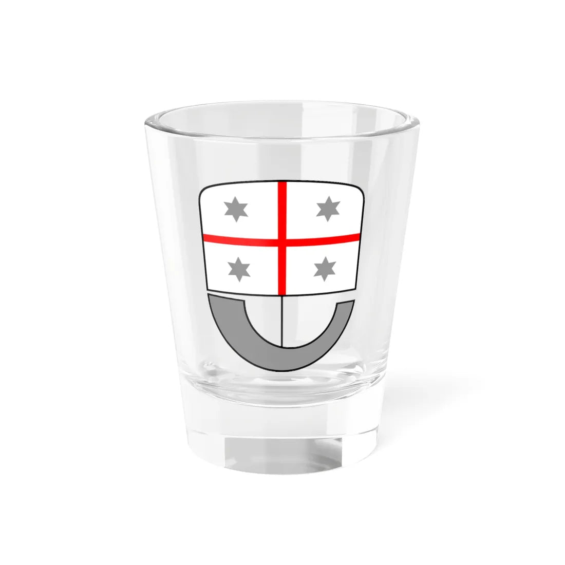 Coat of arms of Liguria (Italy) (Coat of Arms) Shot Glass 1.5oz 1.5oz - Go Mug Yourself