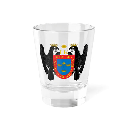 Coat of arms of Lima 1537 (Peru) (Coat of Arms) Shot Glass 1.5oz 1.5oz - Go Mug Yourself