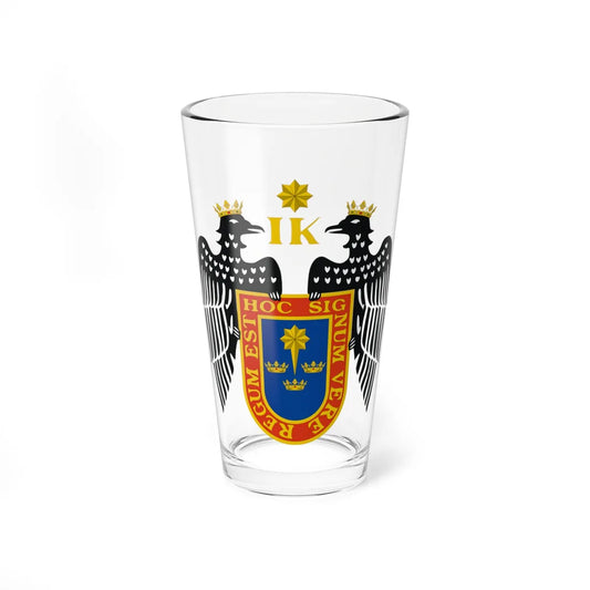 Coat of arms of Lima (Peru) (Coat of Arms) Pint Glass 16oz 16oz - Go Mug Yourself