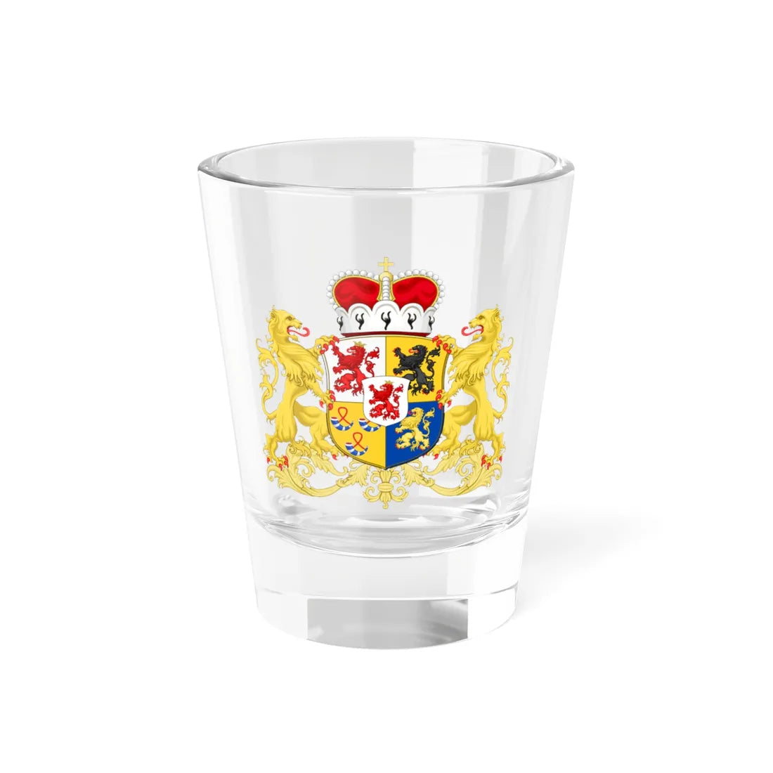 Coat of arms of Limburg (Netherlands) (Coat of Arms) Shot Glass 1.5oz 1.5oz - Go Mug Yourself