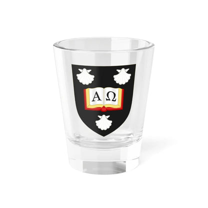 Coat of Arms of Linacre College Oxford (England) (Coat of Arms) Shot Glass 1.5oz 1.5oz - Go Mug Yourself