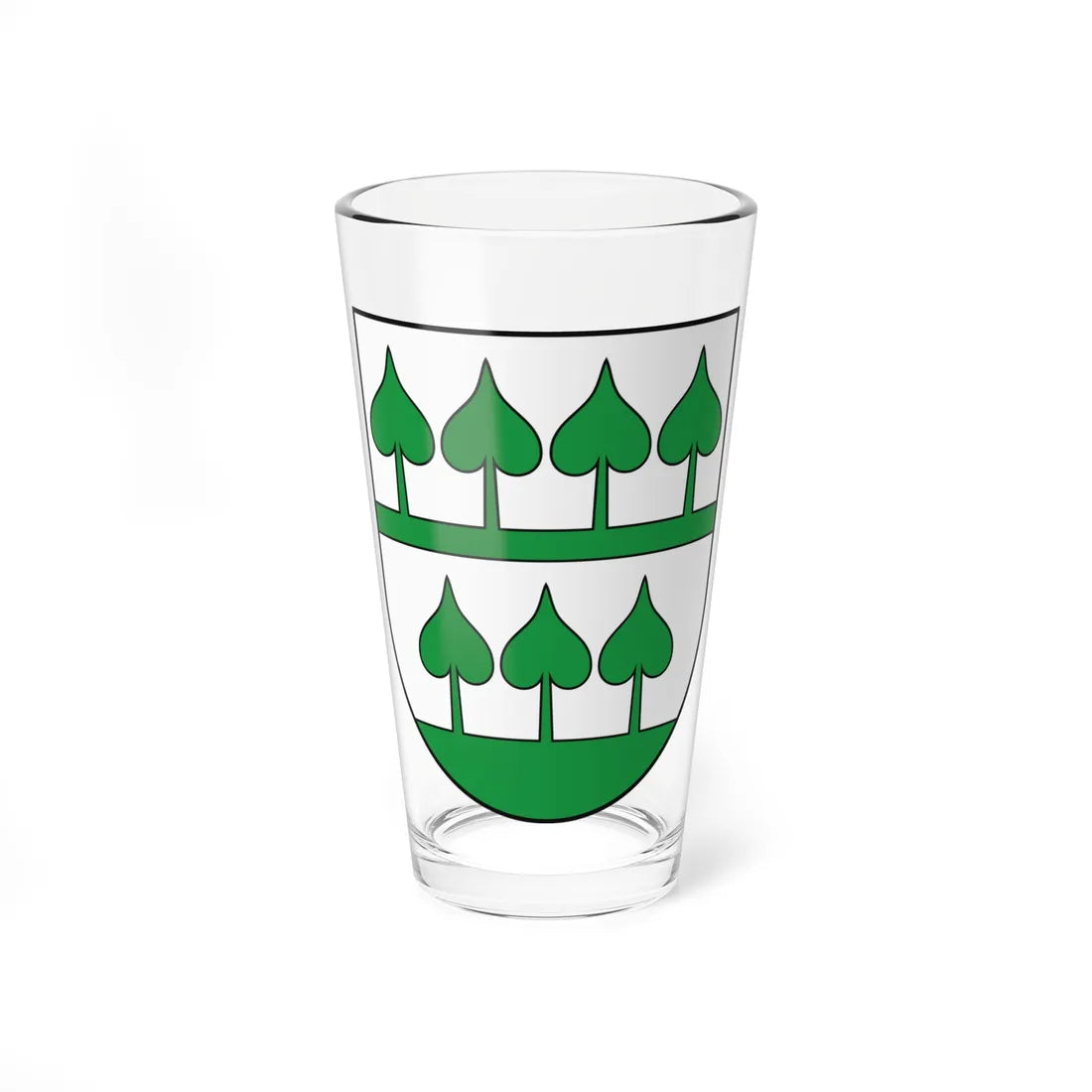 Coat of Arms of Lipany (Slovakia) (Coat of Arms) Pint Glass 16oz 16oz - Go Mug Yourself