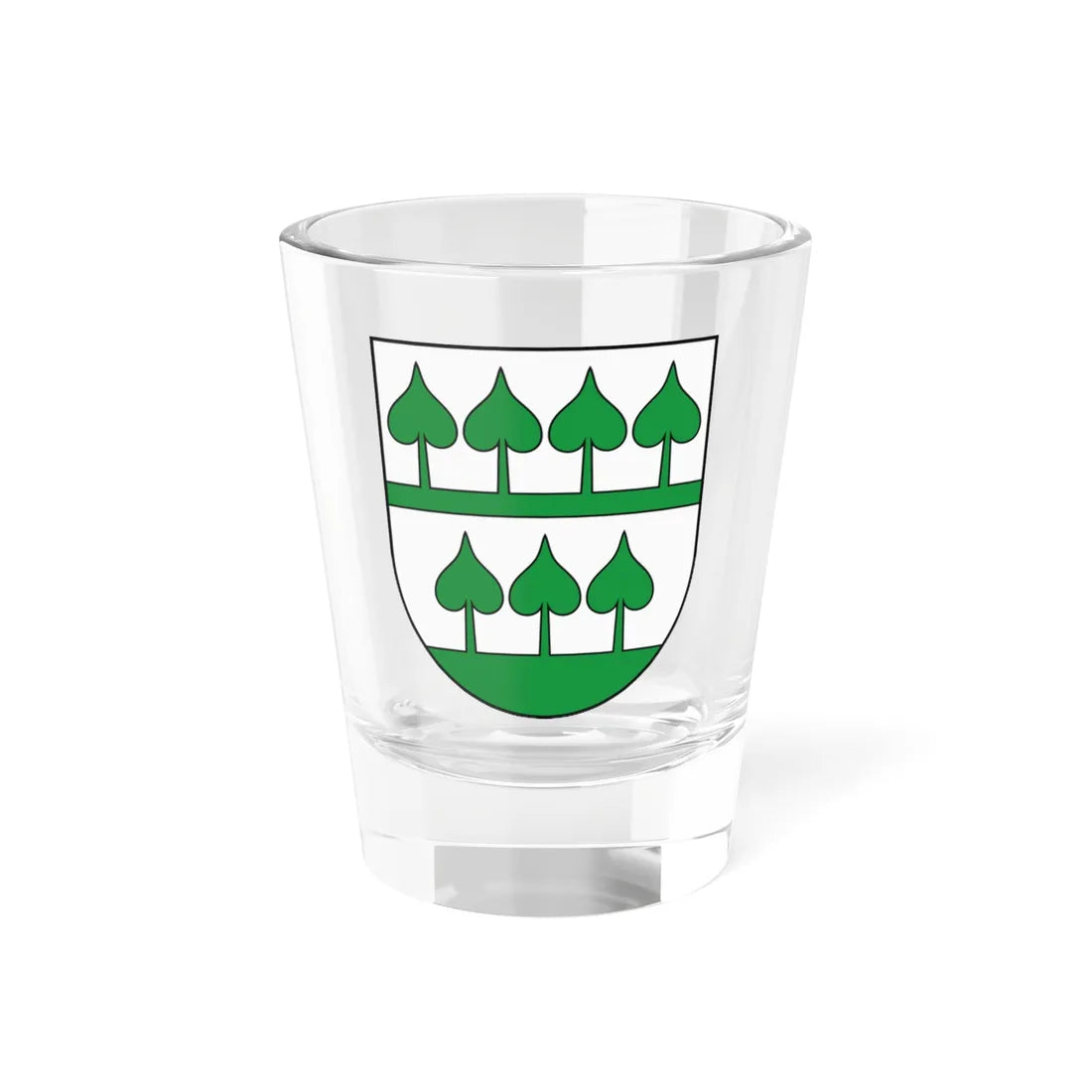 Coat of Arms of Lipany (Slovakia) (Coat of Arms) Shot Glass 1.5oz 1.5oz - Go Mug Yourself
