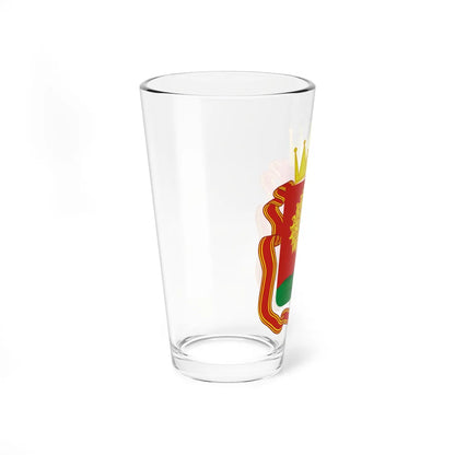 Coat of Arms of Lipetsk oblast (Russia) (Coat of Arms) Pint Glass 16oz - Go Mug Yourself