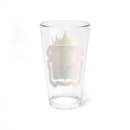 Coat of Arms of Lipetsk oblast (Russia) (Coat of Arms) Pint Glass 16oz - Go Mug Yourself