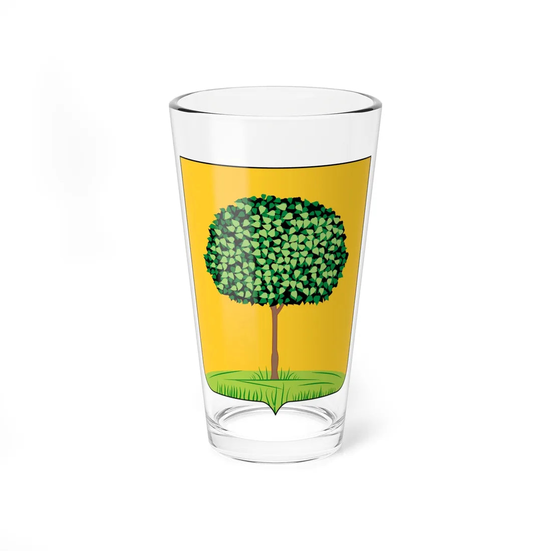 Coat of arms of Lipetsk (Russia) (Coat of Arms) Pint Glass 16oz 16oz - Go Mug Yourself