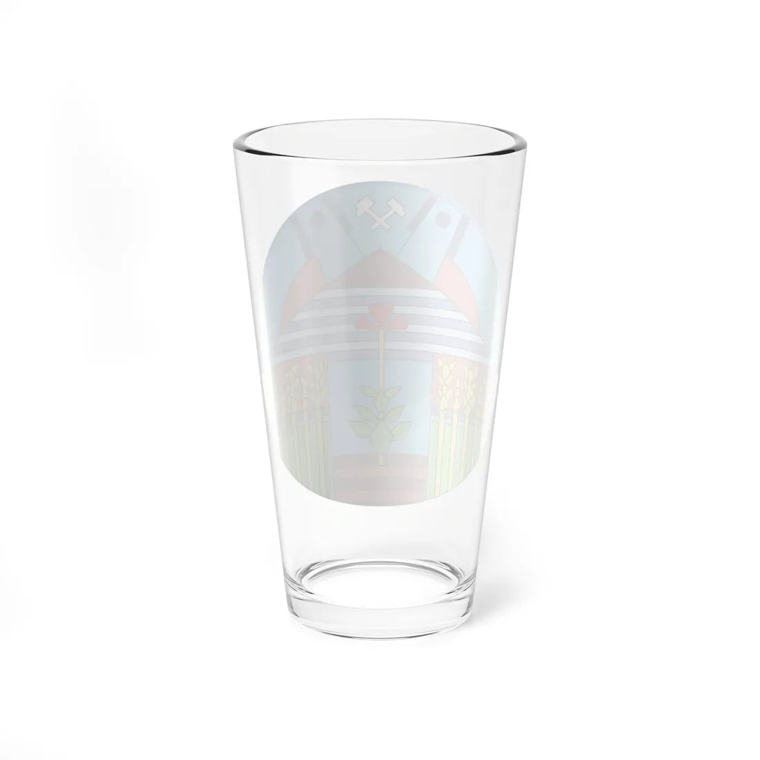 Coat of arms of Lipkovo Municipality (North Macedonia) (Coat of Arms) Pint Glass 16oz - Go Mug Yourself