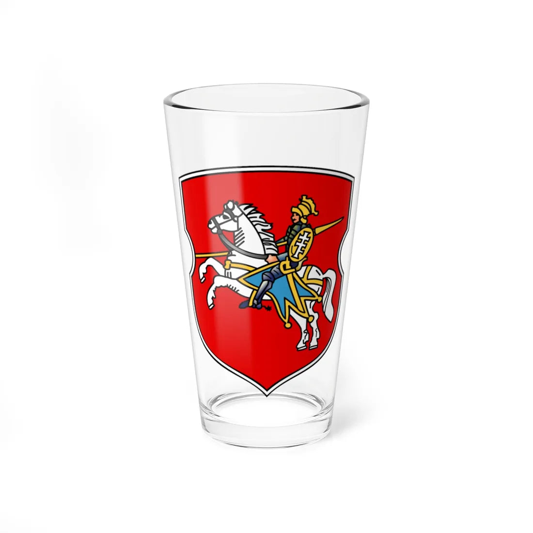 Coat of arms of Lipniški (Belarus) (Coat of Arms) Pint Glass 16oz 16oz - Go Mug Yourself