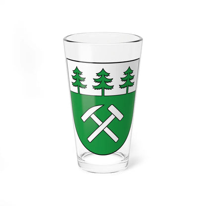 Coat of Arms of Liptovský Hrádok (Slovakia) (Coat of Arms) Pint Glass 16oz 16oz - Go Mug Yourself