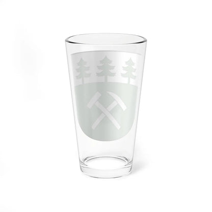 Coat of Arms of Liptovský Hrádok (Slovakia) (Coat of Arms) Pint Glass 16oz - Go Mug Yourself