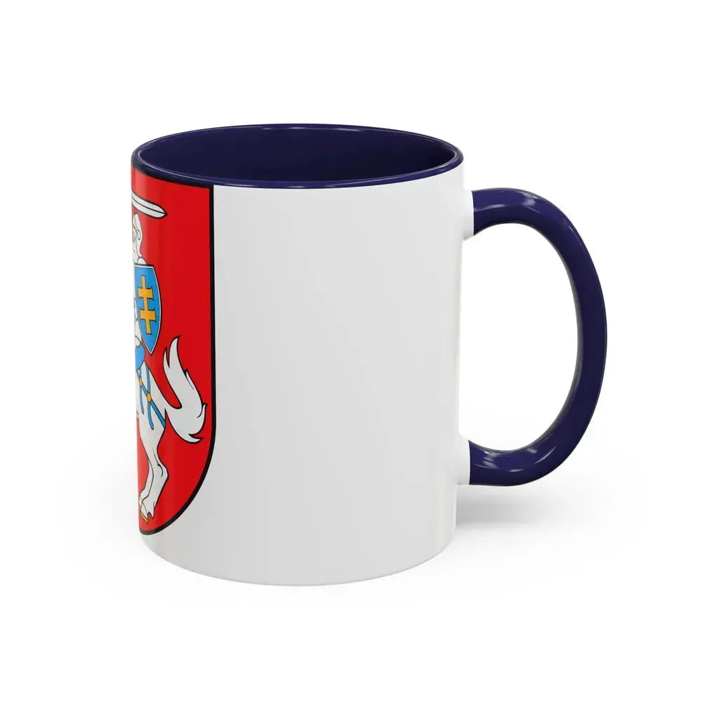 Coat of arms of Lithuania - Accent Coffee Mug - Go Mug Yourself