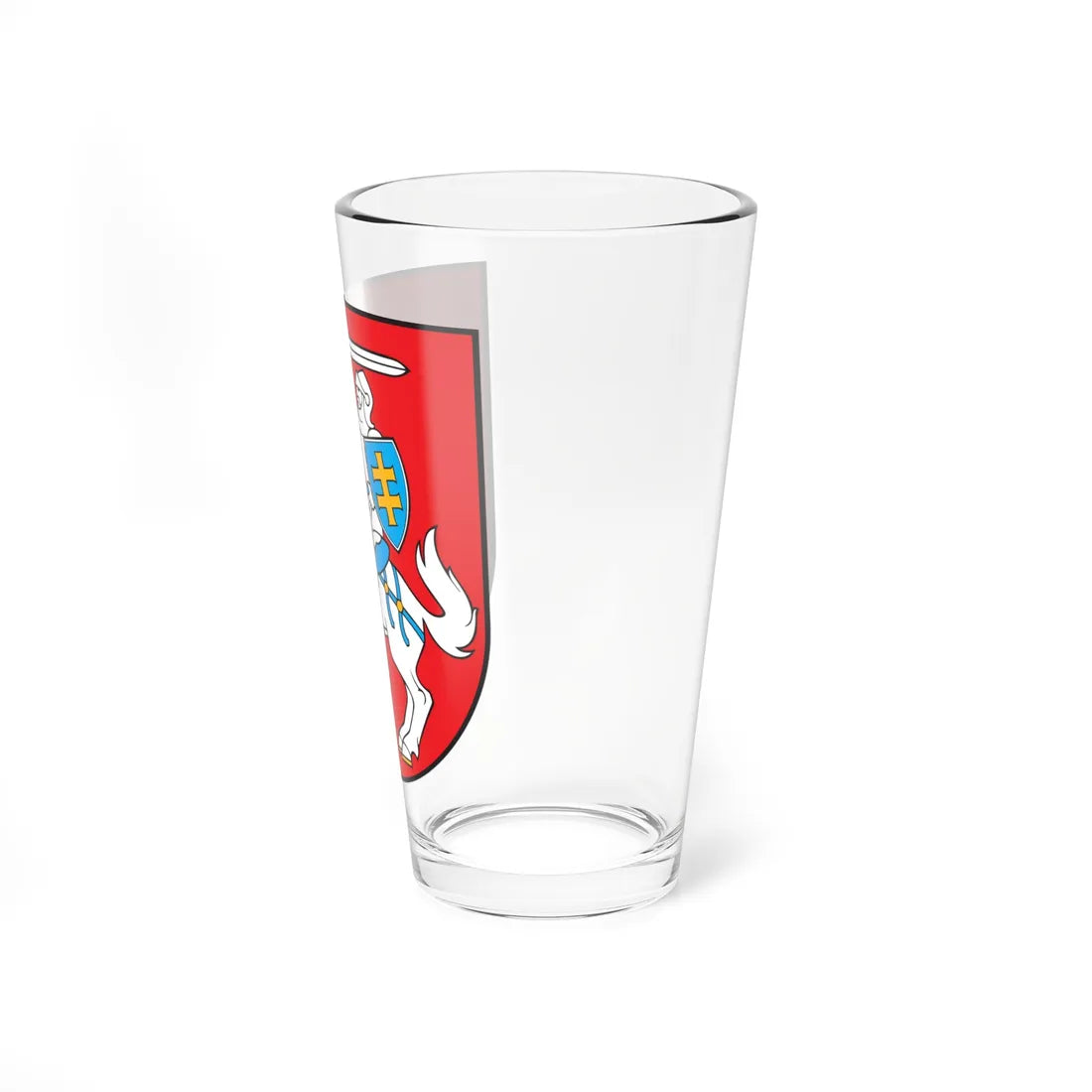 Coat of arms of Lithuania (Belarus) (Coat of Arms) Pint Glass 16oz - Go Mug Yourself