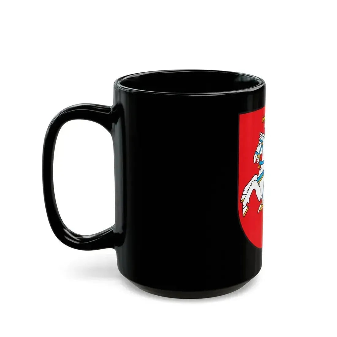 Coat of arms of Lithuania - Black Coffee Mug - Go Mug Yourself