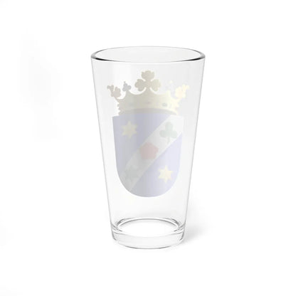 Coat of arms of Littenseradiel (Netherlands) (Coat of Arms) Pint Glass 16oz - Go Mug Yourself