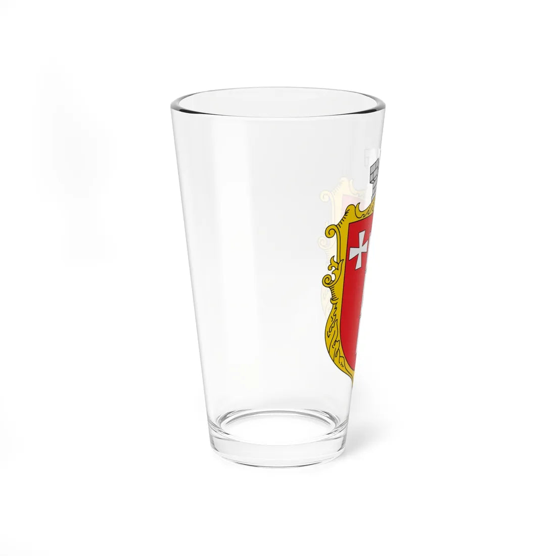 Coat of Arms of Liuboml raion (Ukraine) (Coat of Arms) Pint Glass 16oz - Go Mug Yourself