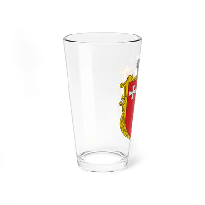 Coat of Arms of Liuboml raion (Ukraine) (Coat of Arms) Pint Glass 16oz - Go Mug Yourself