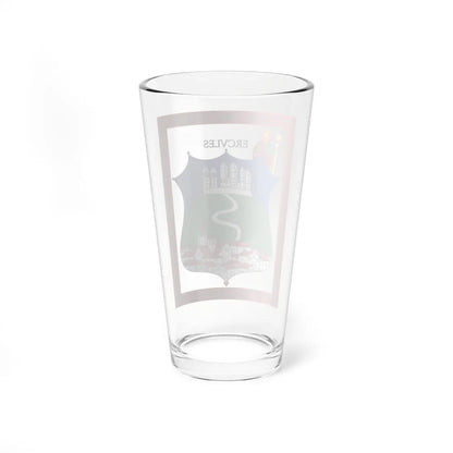 Coat of Arms of Llívia (Spain) (Coat of Arms) Pint Glass 16oz - Go Mug Yourself