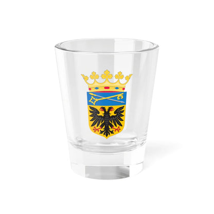 Coat of arms of Loppersum (Netherlands) (Coat of Arms) Shot Glass 1.5oz - Go Mug Yourself
