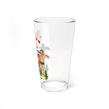 Coat of arms of lord strathspey (Scotland) (Coat of Arms) Pint Glass 16oz - Go Mug Yourself