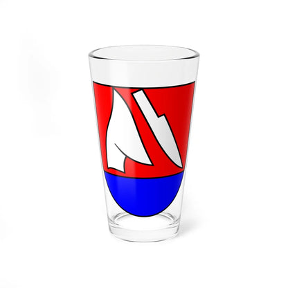 Coat of arms of Lorinčík (Slovakia) (Coat of Arms) Pint Glass 16oz 16oz - Go Mug Yourself