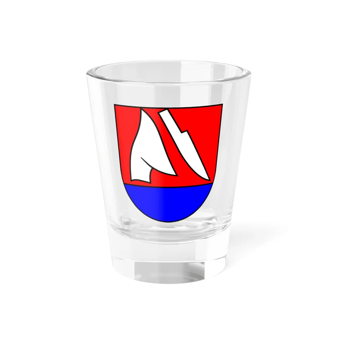 Coat of arms of Lorinčík (Slovakia) (Coat of Arms) Shot Glass 1.5oz 1.5oz - Go Mug Yourself