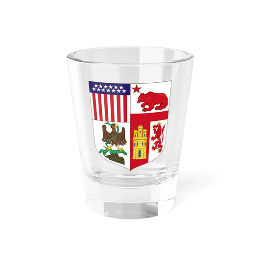 Coat of arms of Los Angeles California (United States) (Coat of Arms) Shot Glass 1.5oz 1.5oz - Go Mug Yourself