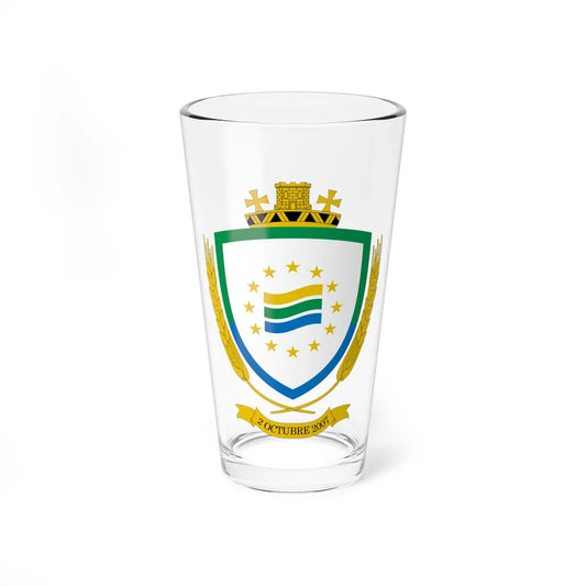 Coat of arms of Los Ríos Chile (Chile) (Coat of Arms) Pint Glass 16oz 16oz - Go Mug Yourself