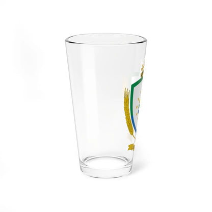 Coat of arms of Los Ríos Chile (Chile) (Coat of Arms) Pint Glass 16oz - Go Mug Yourself